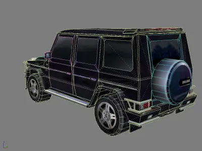 Mercedes-Benz mercedes benz g class Low-poly 3D model