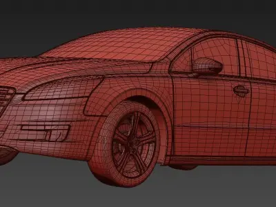 PEUGEOT 508 3D model 3D model