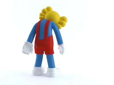 Kaws Pinocchio 3D model
