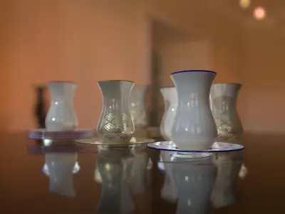 Tea Cup Free low-poly 3D model