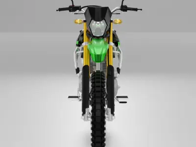 2016 - Kawasaki KLX 150BF 3D model