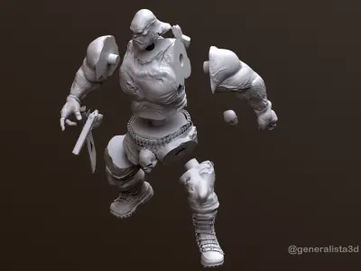 Cazador - Printable 3D print model