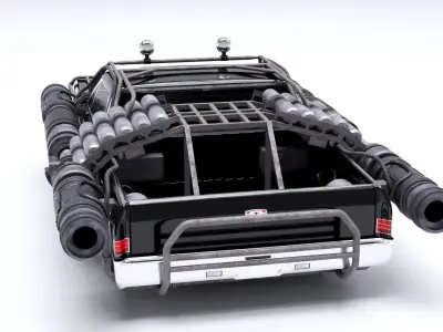 1967 El Camino 3D model