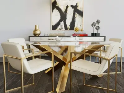 Living room 2 3D model