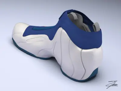 Nike air Flightposite 3D model