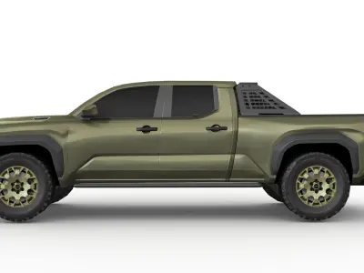 Toyota Tacoma Trailhunter 2024 Low-poly 3D model