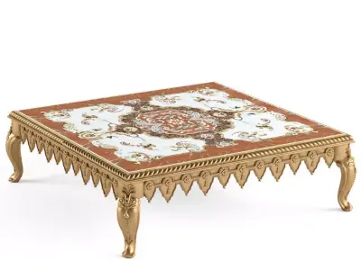 Table in oriental eastern style  3D model