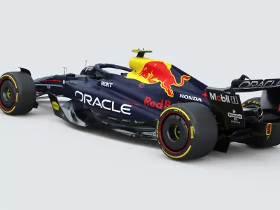 F1 Redbull RB21 season 2025 3D model
