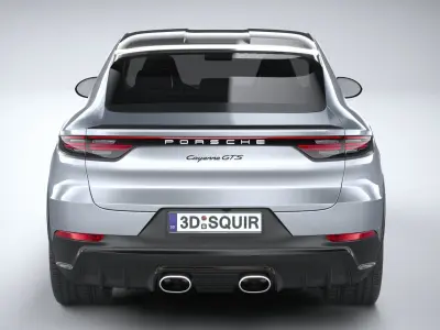 Porsche Cayenne GTS Coupe 2020 3D model