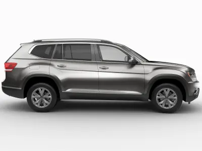 Volkswagen Atlas Teramont 2017 3D model