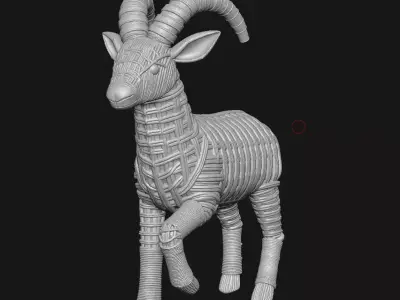 antelope 3D print model