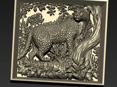 Leopard A7 3D print model