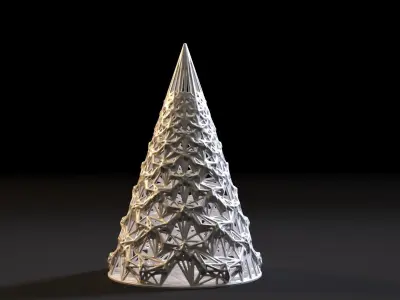 Christmas tree 1 3D print model