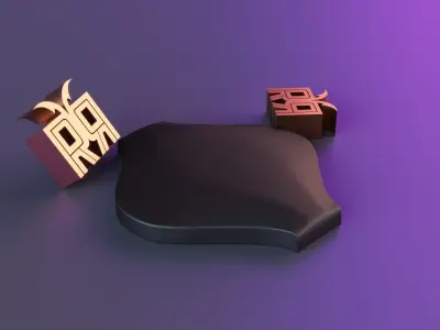 3D WALL PANEL  collection 12 of 14 3D print model