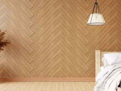 Wall wood V18 for your interior wall wood  3D model