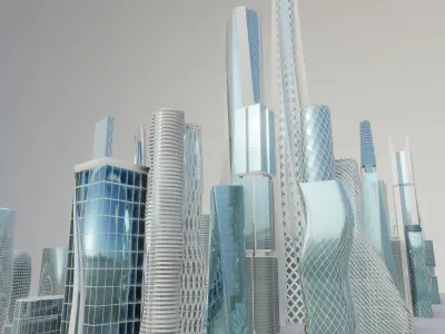 Future City 3D model