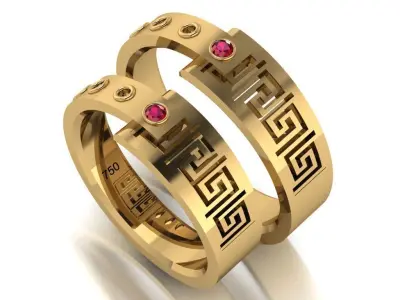 ring set 32 collection1 3D print model