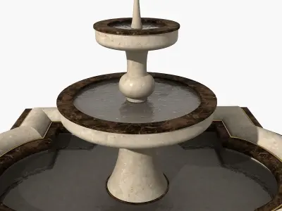 Fountain 08 3D model