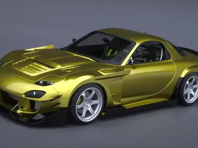 MAZDA RX-7 3D model