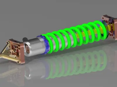 Rear Suspension Assembly 3D model