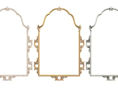Classic frame 02 3D model