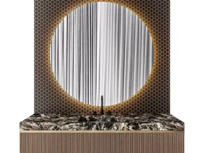 Luxury Bathroom 44 3D model