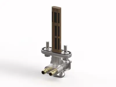 Yamaha SRX600 Motorcycle Sub Fuel Cock 3D model