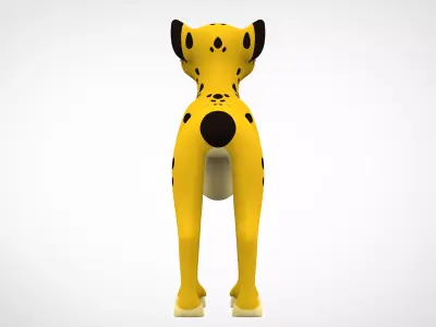 Azaad Low-poly 3D model