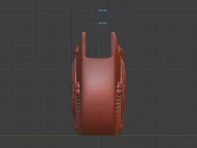 Desk organizer One Piece Whitebeard  3D print model