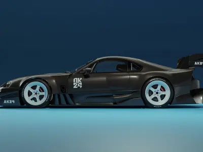 Toyota Supra Mk IV Extreme Modification 3D model