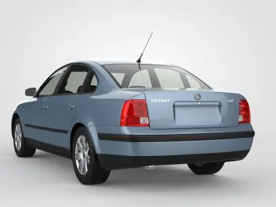 Volkswagen Passat B5 1997 3D model