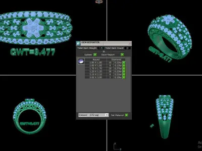 FASION  RING 3D model