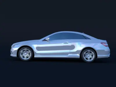 Mercedes-Benz E500 Coupe 3D model