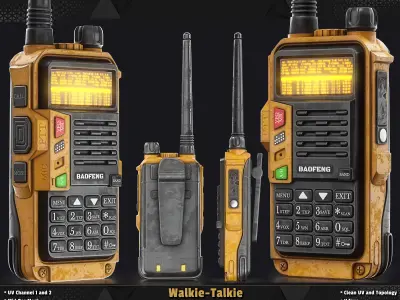 Walkie-Talkie 3D model