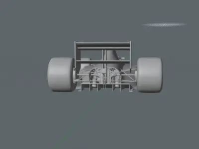 f1 McLaren car 3D model