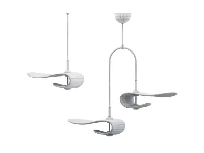Brume Chandelier 3D model