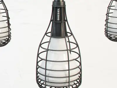 DIESEL Cage Mic light by Foscarini Free 3D model