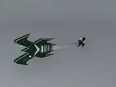 Enforcer guitar Free 3D model