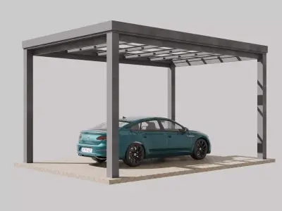 canopy design model 3D model