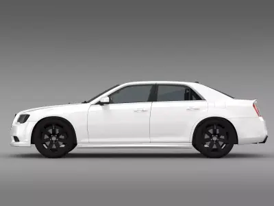 Chrysler 300 SRT8 2012 3D model