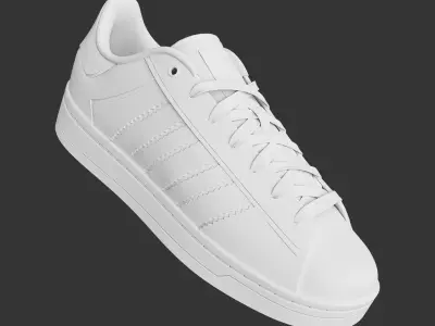 SuperStar Adidas Sneakers  3D model