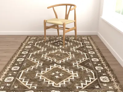 Rugs No 360 Low-poly 3D model