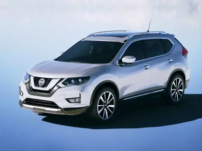 Nissan X Trail 2020 Low-poly 3D model