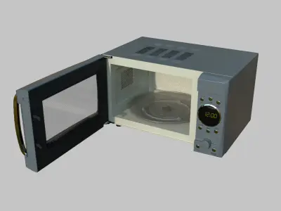 Microwave oven 3D model