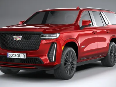 Cadillac Escalade-V CG 2023 3D model