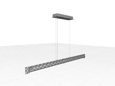 Ledoux Light Kitchen Island Geometric Pendant 3D model