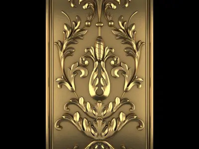 Decorative Wall Panel 06 3D model