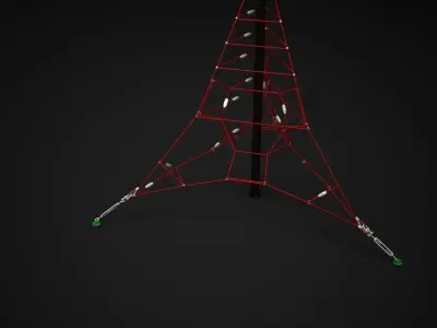 Teenagers Outdoors Toys 3D model