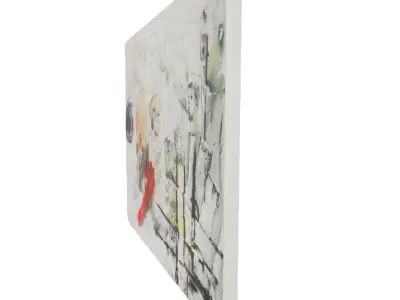 Canvas - Protest Grab Low-poly 3D model