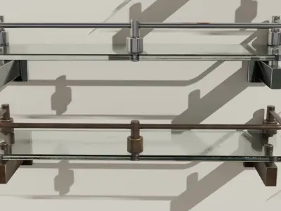 Maikalong shelf Low-poly 3D model